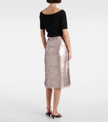 Sequined pencil skirt | Róhe