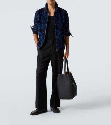 Bedruckte Jacke aus Baumwollsamt | Etro