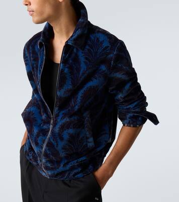 Bedruckte Jacke aus Baumwollsamt | Etro