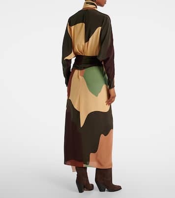 Bedrucktes Maxikleid aus Seide | Johanna Ortiz