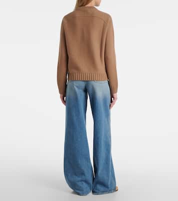 Horsebit wool and cashmere sweater | Gucci