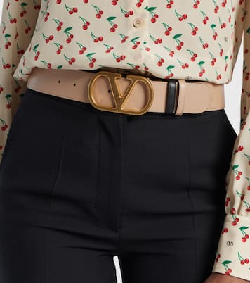 VLogo 40 reversible leather belt | Valentino Garavani