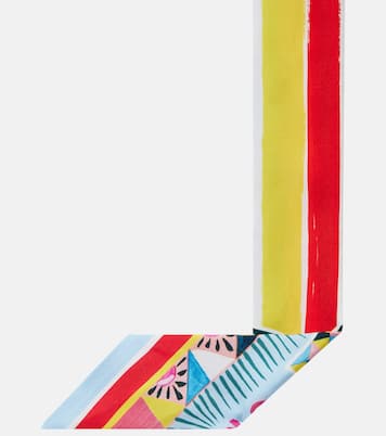 Printed silk twill scarf  | Dolce&Gabbana