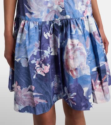 Minikleid aus Baumwollpopeline | Erdem