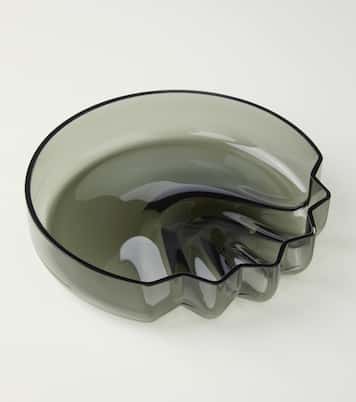 Pulse glass platter | Zaha Hadid Design