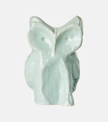 After Midnight Owl Small stoneware vase by Marni | Serax