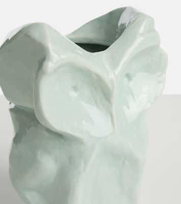 After Midnight Owl Small stoneware vase by Marni | Serax