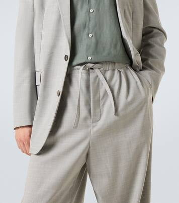 Wool wide-leg pants  | Loewe