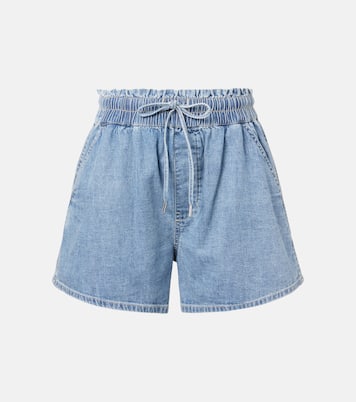 Shorts Wilder de denim de tiro alto | Veronica Beard