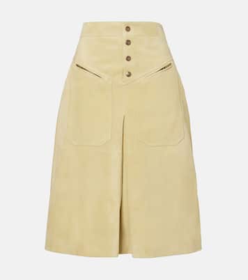Suede midi skirt | Chloé
