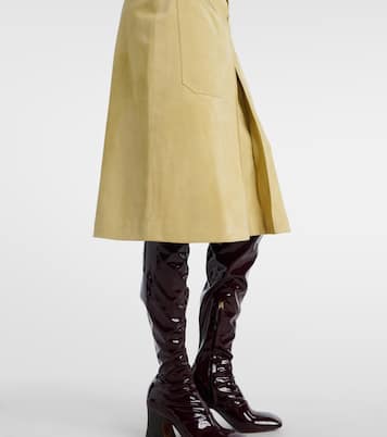 Suede midi skirt | Chloé