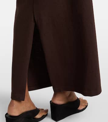 Maxikleid Flop aus Wolle | Entire Studios