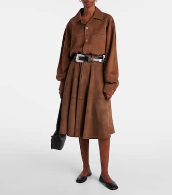 绒面革衬衫外套 | Ami Paris