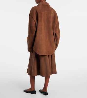 绒面革衬衫外套 | Ami Paris