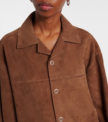 绒面革衬衫外套 | Ami Paris