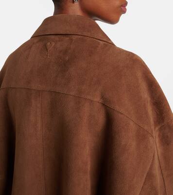 绒面革衬衫外套 | Ami Paris