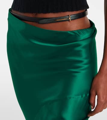 Jupe longue en satin de soie | Tom Ford
