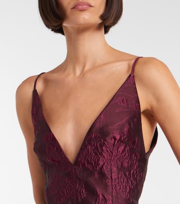 Vestido corto Vero bordado | Emilia Wickstead