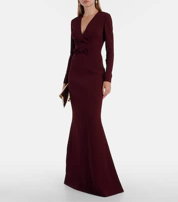 Abito lungo in cady | Elie Saab