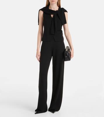 Pantalon ample en laine vierge | Jardin des Orangers