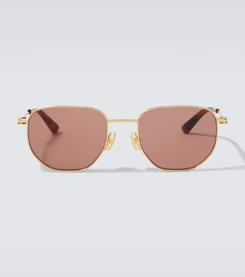 Lunettes de soleil Split rondes | Bottega Veneta
