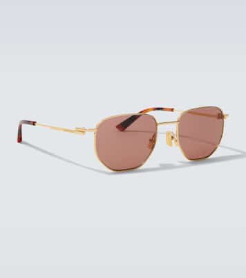 Lunettes de soleil Split rondes | Bottega Veneta