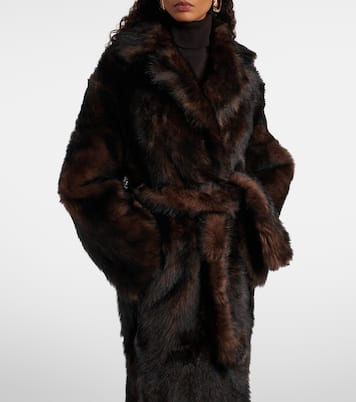 Mantel Uma aus Shearling | Nour Hammour