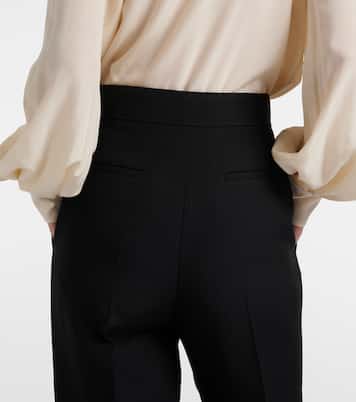 Pantalon ample en Crepe Couture | Valentino