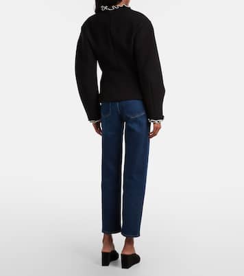 Jeans rectos cropped Caia de tiro medio | Citizens of Humanity