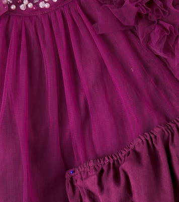 Bébé – Robe Rococo et culotte bloomer en tulle à ornements | Tutu Du Monde