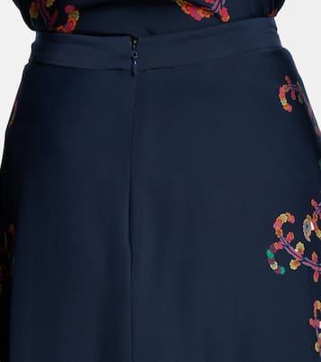 Paisley printed silk maxi skirt | Etro