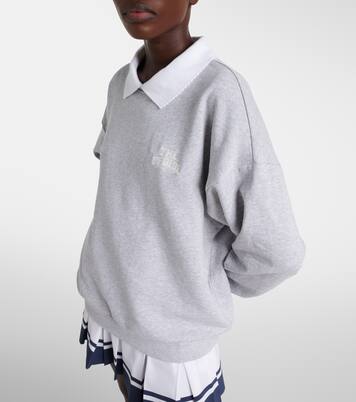 Pascal logo cotton sweatshirt | The Upside