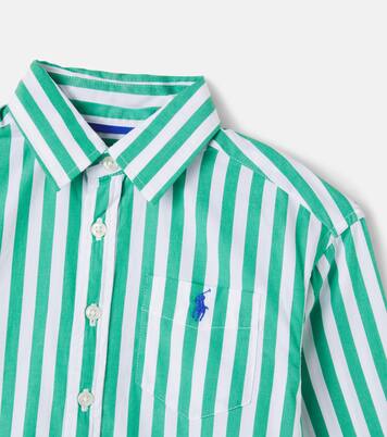 Striped cotton shirt | Polo Ralph Lauren Kids