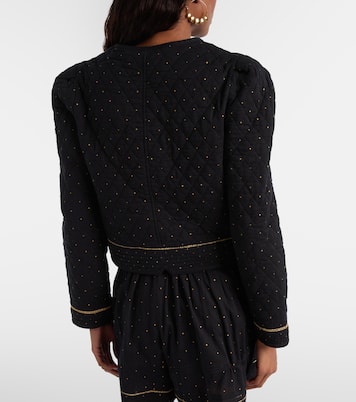 Chaqueta acolchada Vania de algodón a lunares | Marant Etoile