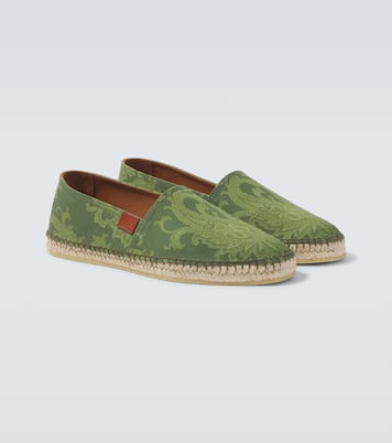 Paisley gabardine espadrilles | Etro