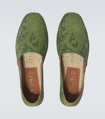Paisley gabardine espadrilles | Etro