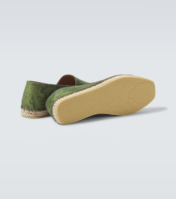 Paisley gabardine espadrilles | Etro