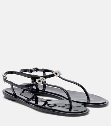 Riviera embellished thong sandals | Mach & Mach