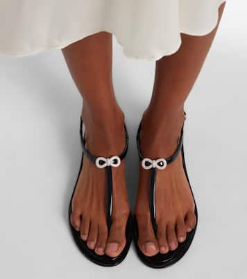 Riviera embellished thong sandals | Mach & Mach