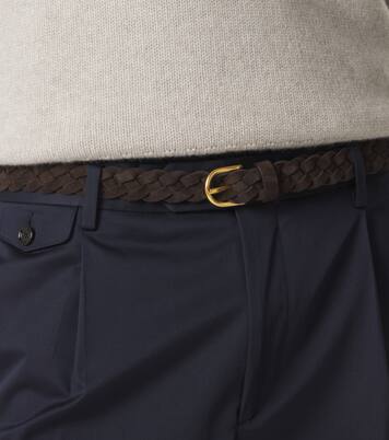 Gürtel aus Veloursleder | Lardini