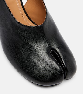 Slingback-Sandalen Tabi aus Leder | Maison Margiela