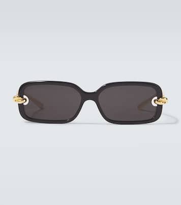 Lunettes de soleil Knot rectangulaires | Bottega Veneta