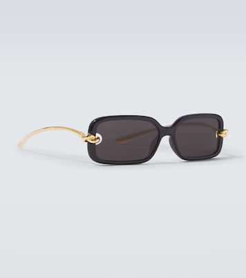 Lunettes de soleil Knot rectangulaires | Bottega Veneta