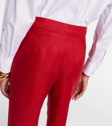 Weite Hose Badesse aus Leinen | Max Mara