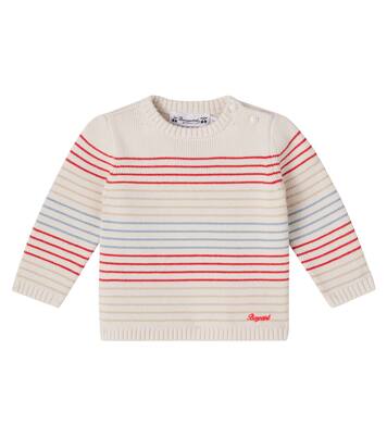 Baby Aleksi striped cotton and cashmere sweater | Bonpoint