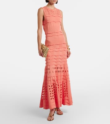 Lakshmi broderie anglaise maxi dress | Ulla Johnson