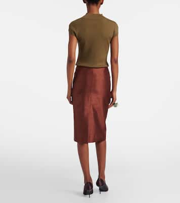 Embellished slip skirt | Shushu/Tong