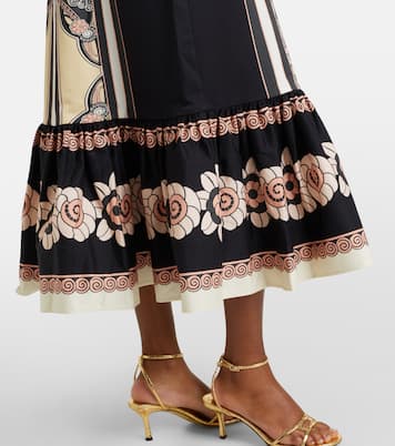 Midikleid Gingerbread aus einem Baumwollgemisch | La DoubleJ