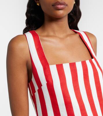 Alice striped linen minidress | Posse