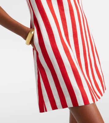 Alice striped linen minidress | Posse